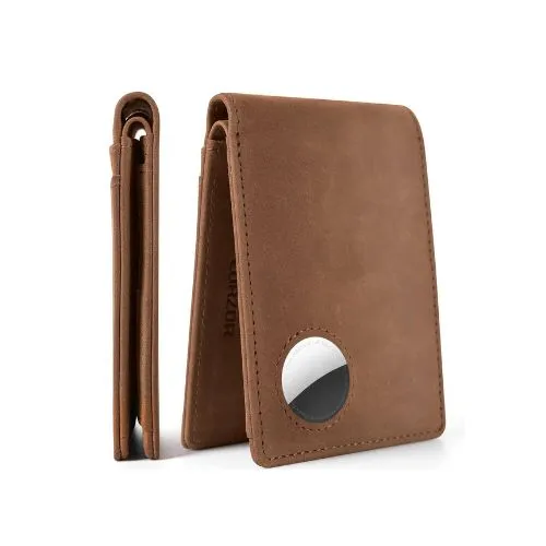 Leather AirTag Wallet
