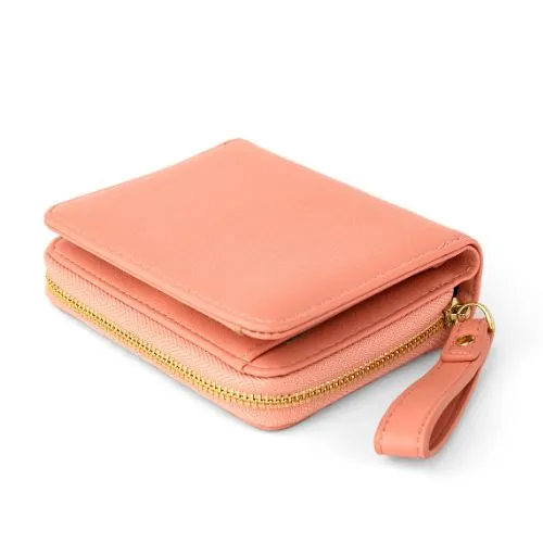 Leather Zip-around Wallet
