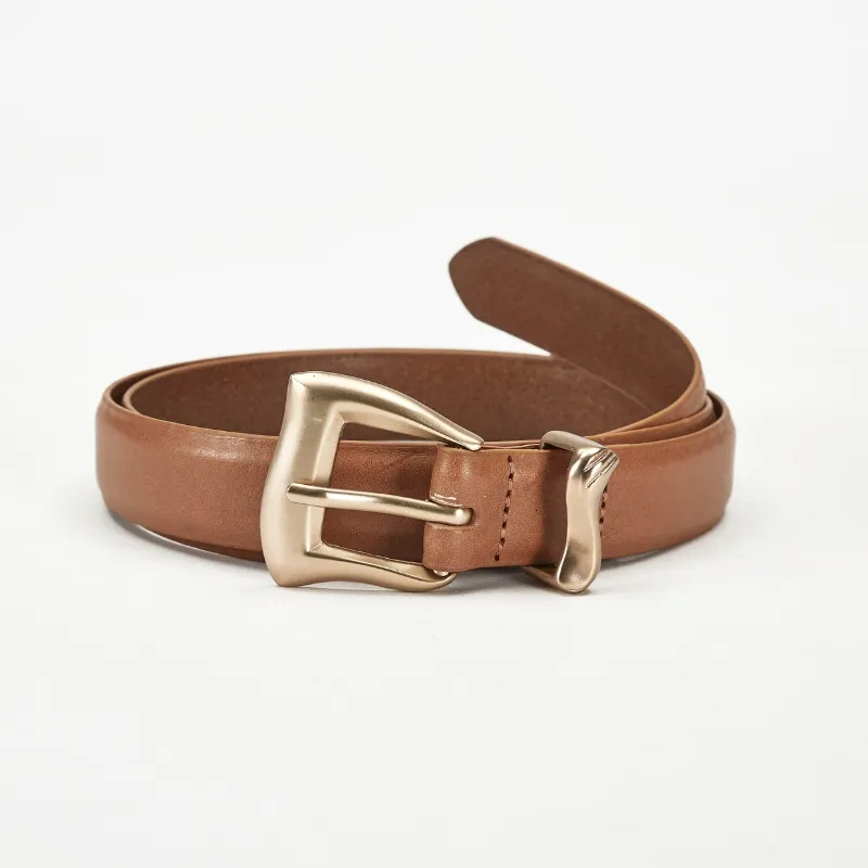 Polished Genuine Leather Belt for Men