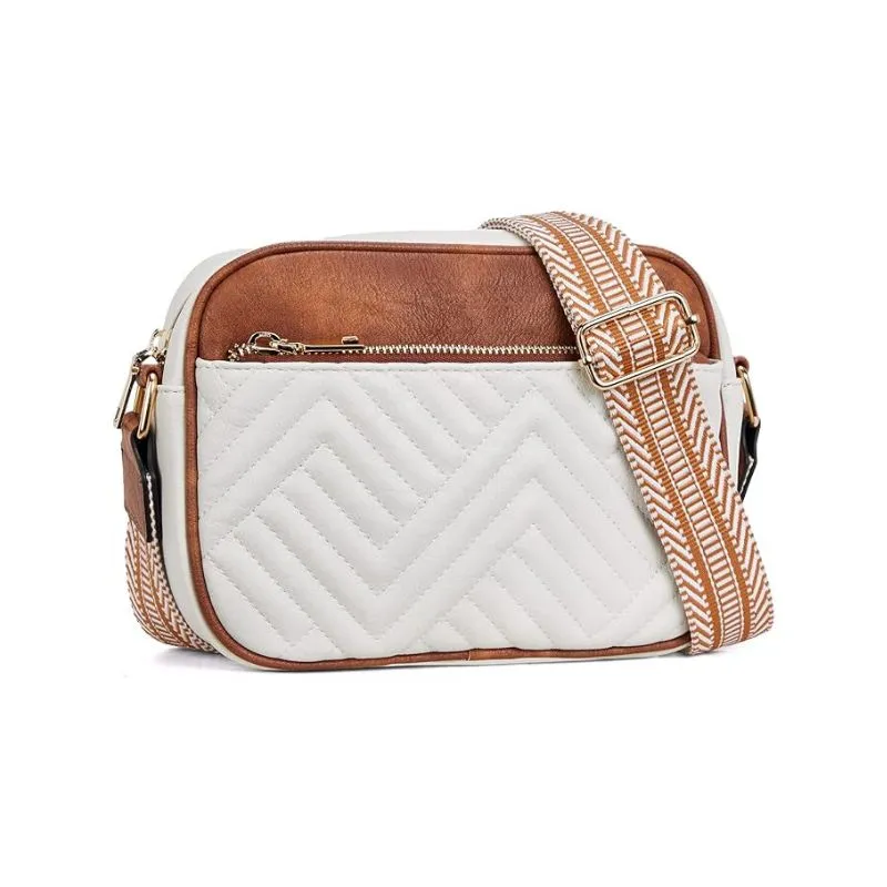 Timeless Leather Shoulder Bag with Adjustable Strap