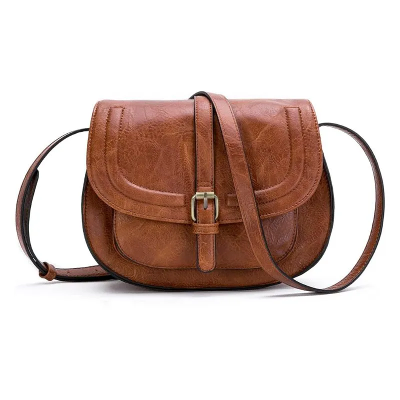 Two-Tone Quilted Leather Bag with Chevron Stitching