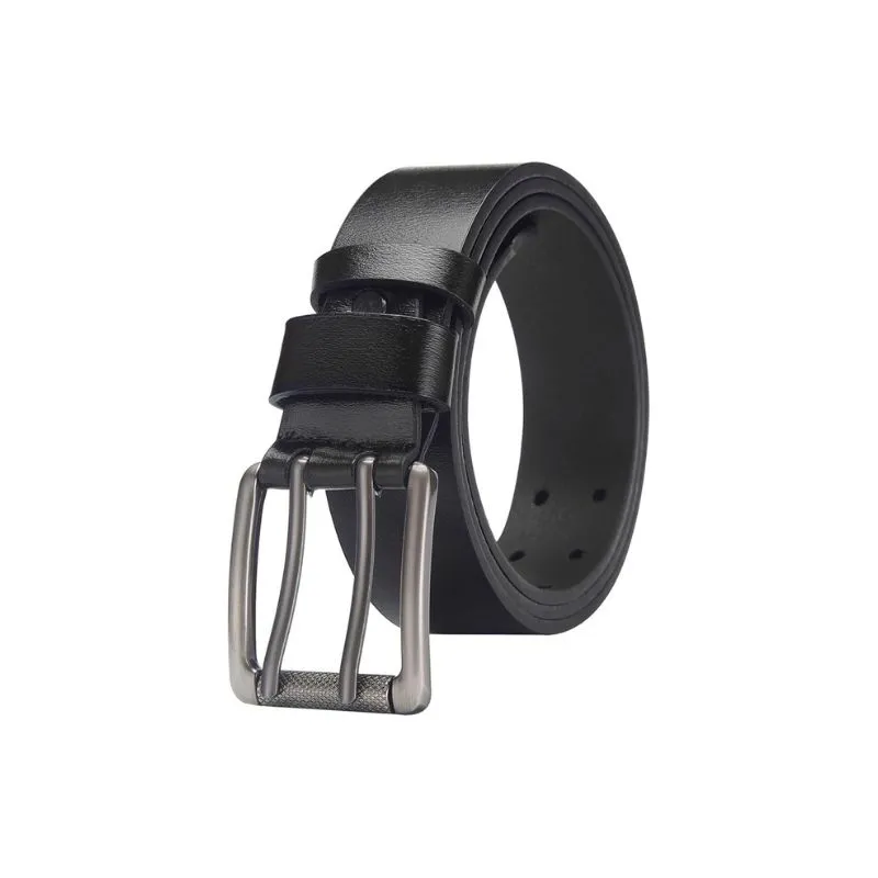 Stylish Black PU Leather Belt For Casual Use