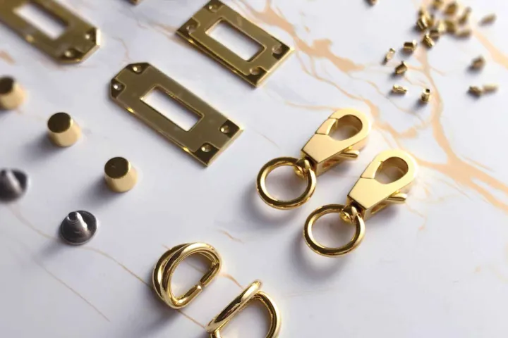 Metal Hardware for handbag manufacturing