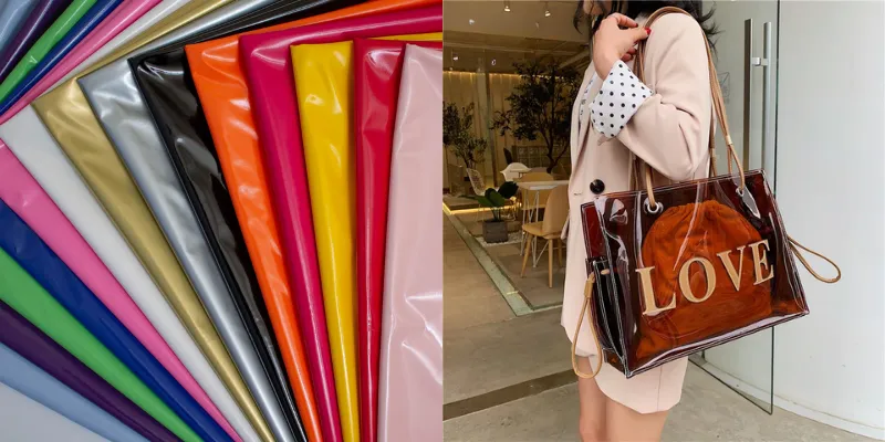 PVC fabric for handbag manufacturing