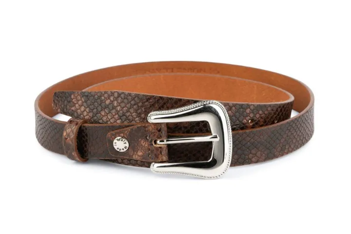 Snakeskin Belts