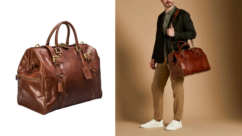 Types of Purses & Handbags-Gladstone Bag