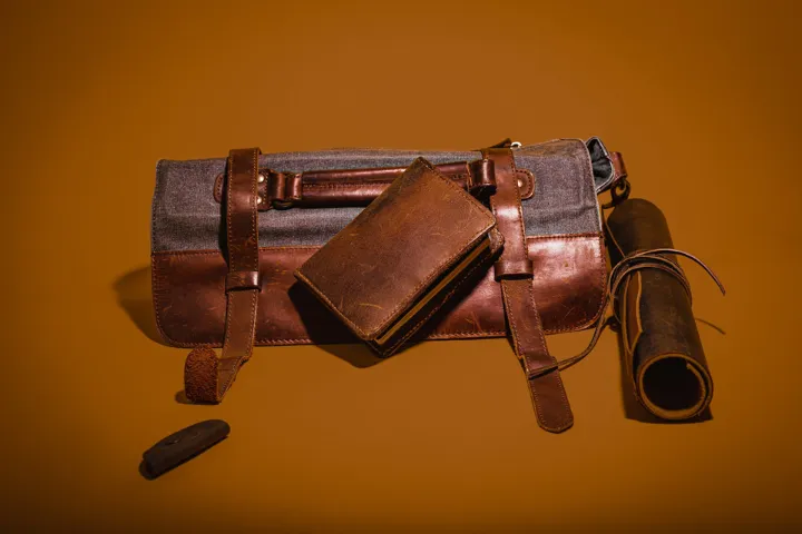 Full-Gain Pebbled Leather