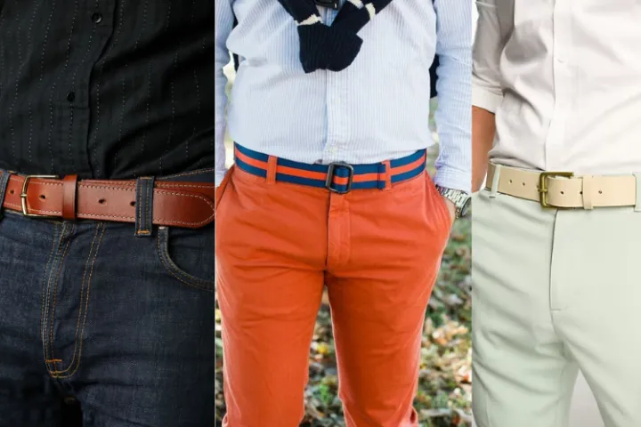 Leather Belts vs. Fabric Belts vs. Synthetic Belts