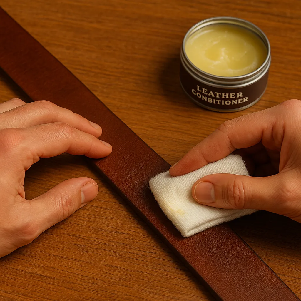 Method 2 Applying Leather Conditioners or Balms