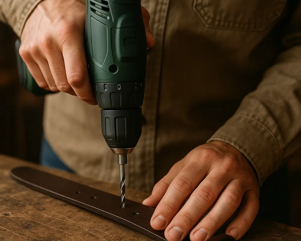 Method 2 Using a Power Drill for Quick Holes