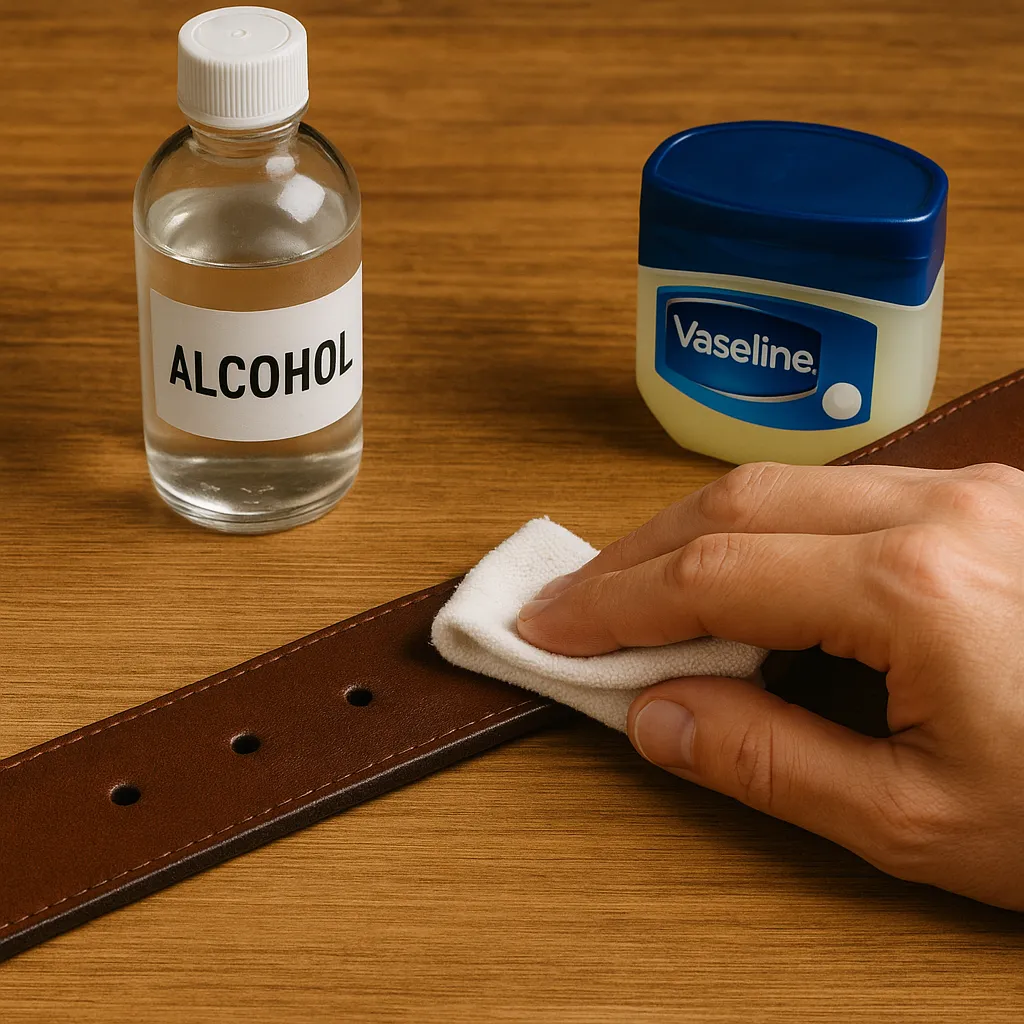 Method 3 The Alcohol and Vaseline Technique