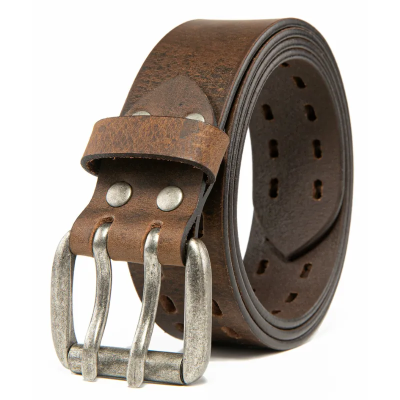 Top-Grain Leather belt for men