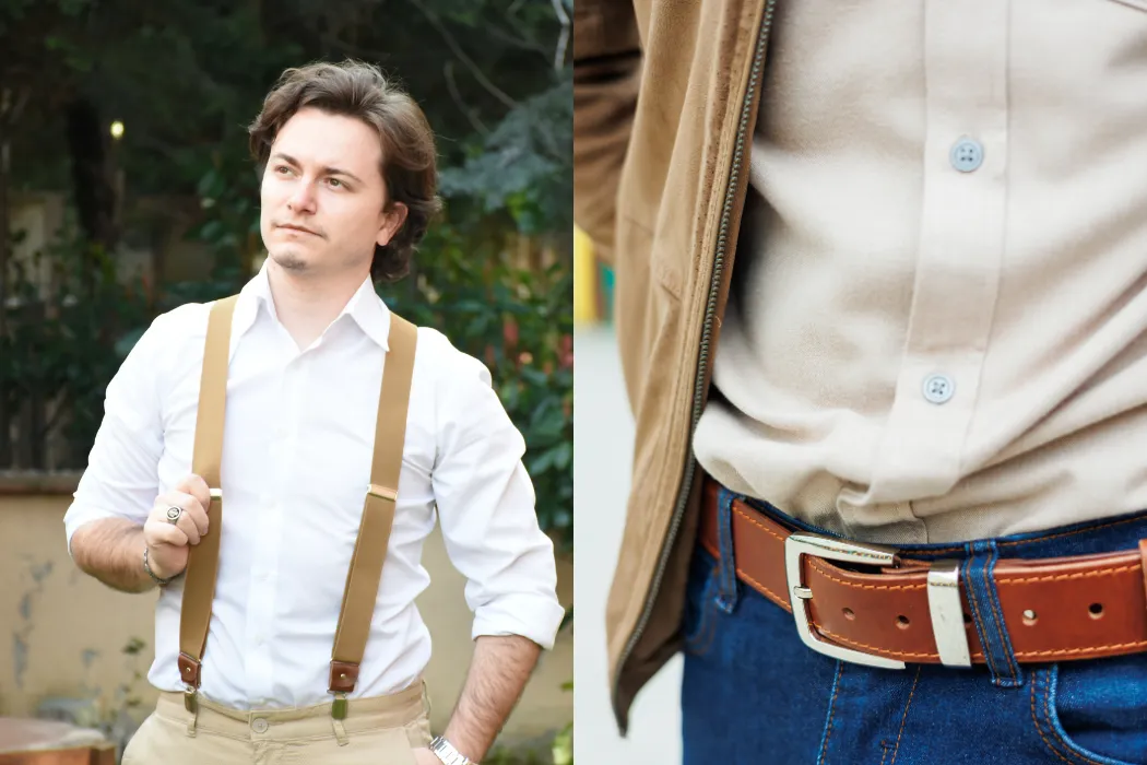 how do suspenders compare with belts