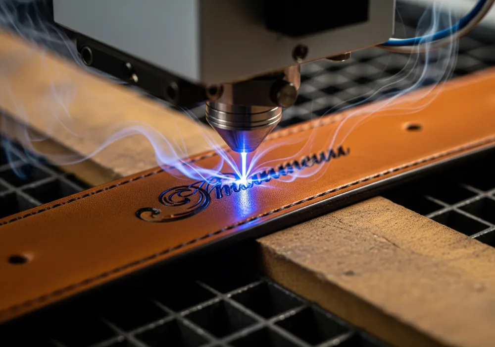Leather Belt Laser Engraving