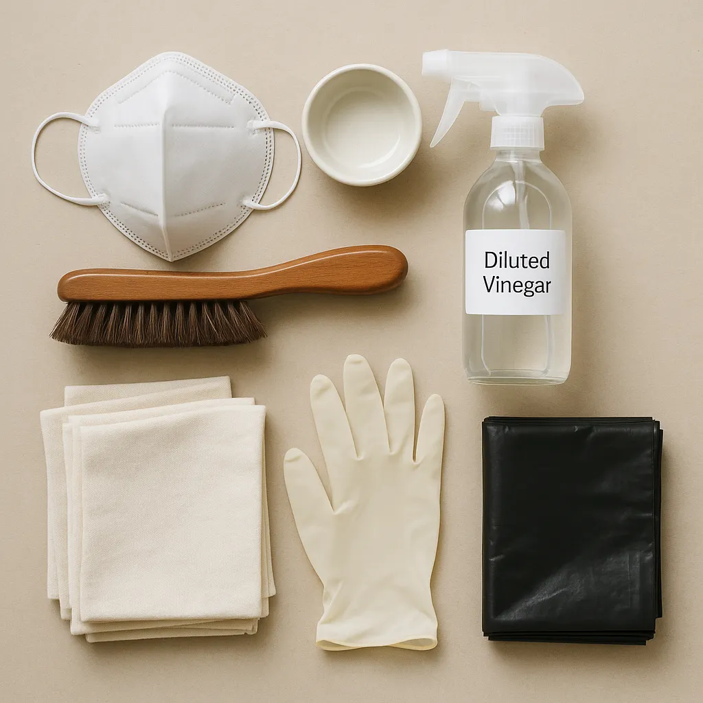 how do you prepare for a safe mold removal