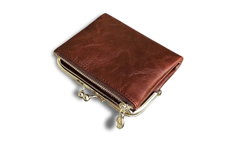 leather coin wallets