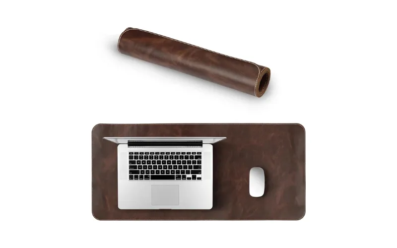 leather desk mats & mousepads