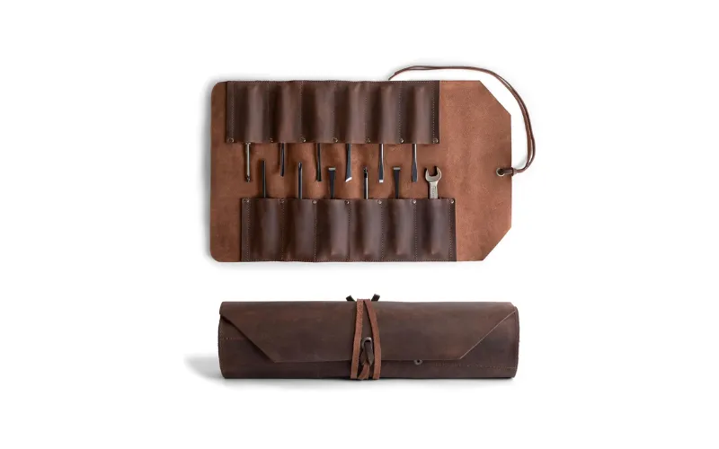 leather leather tool kits & rolls