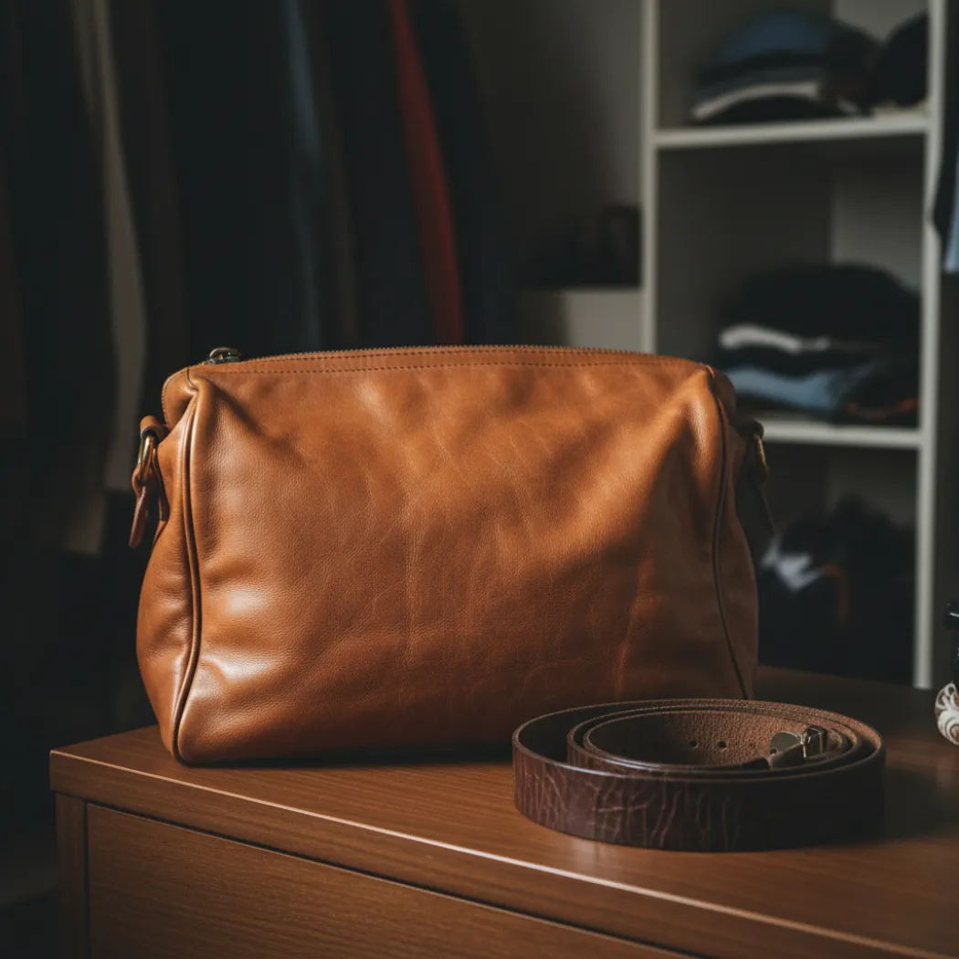 why does leather wrinkle in the first place
