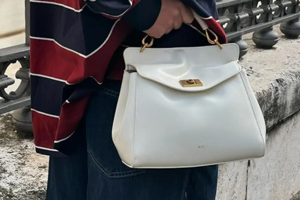 latest trends in white designer handbags