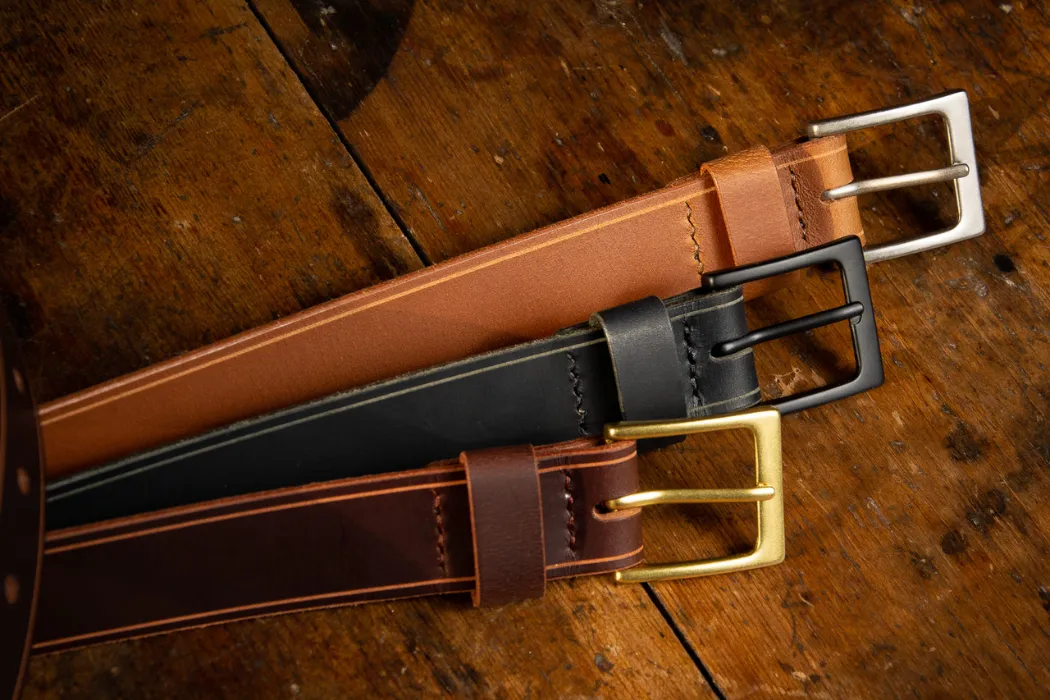 best length for a leather belt