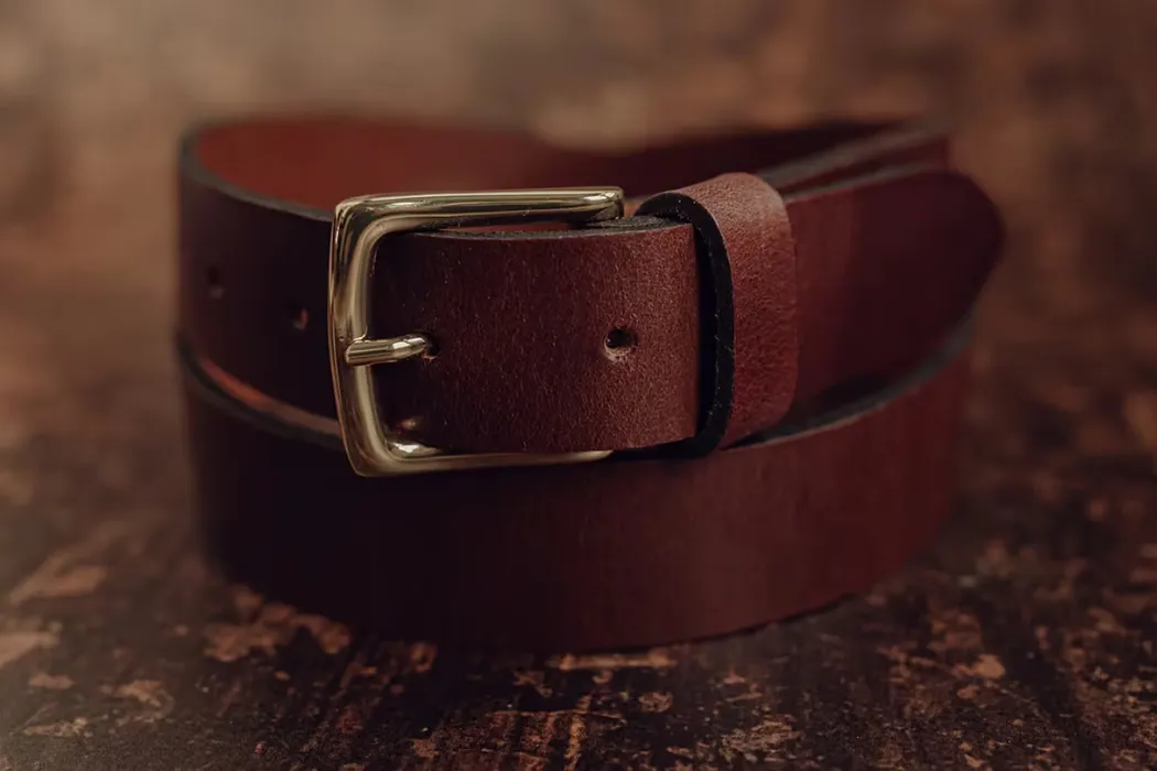 how much should a real leather belt cost