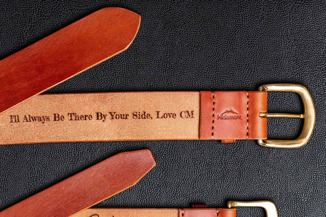 laser engraving vs. hot stamping which lasts longer on belts