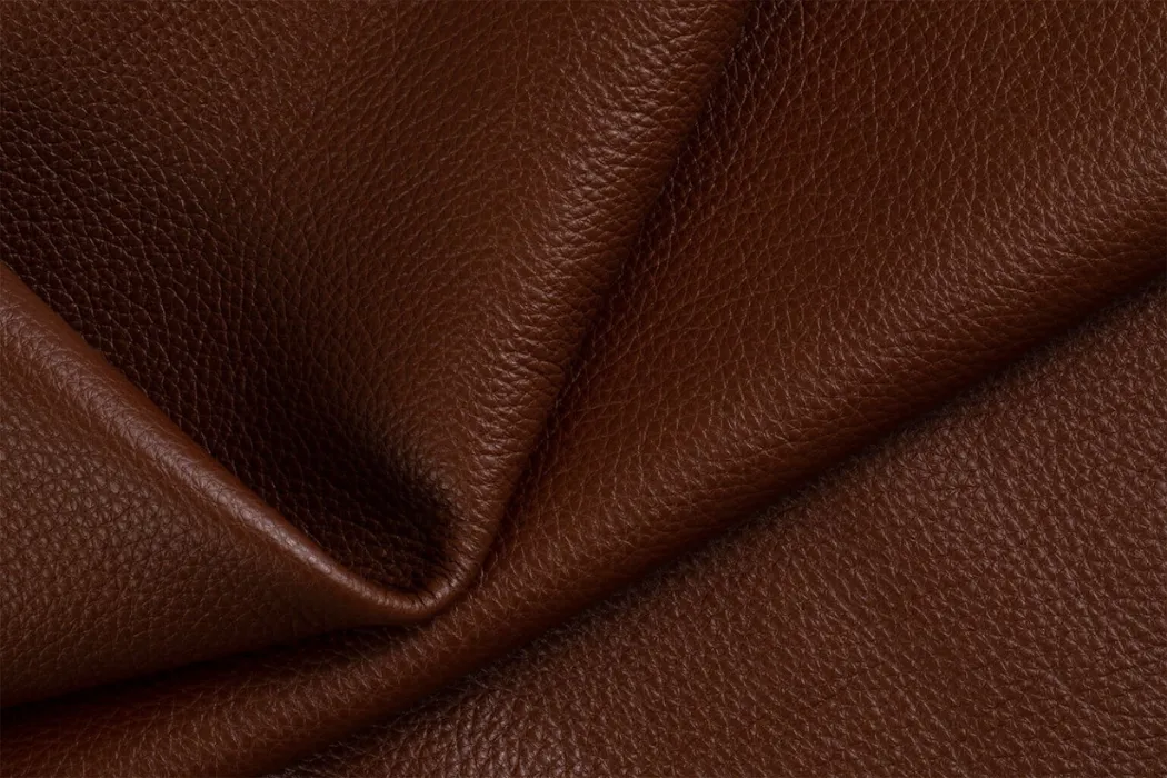 what is natural grain leather