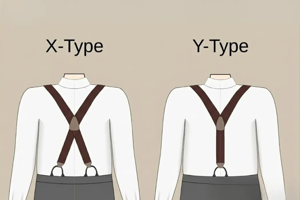 x back vs. y back suspenders