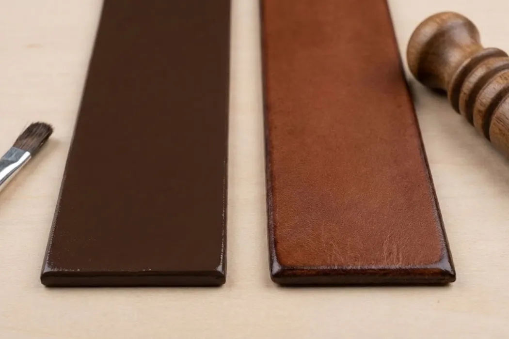 edge paint vs. burnishing