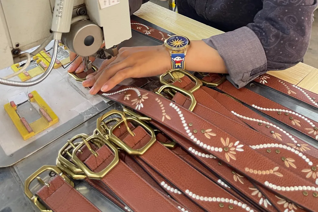 lwg certified leather belt manufacturing process