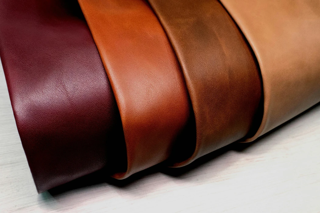 what makes a durable leather belt component