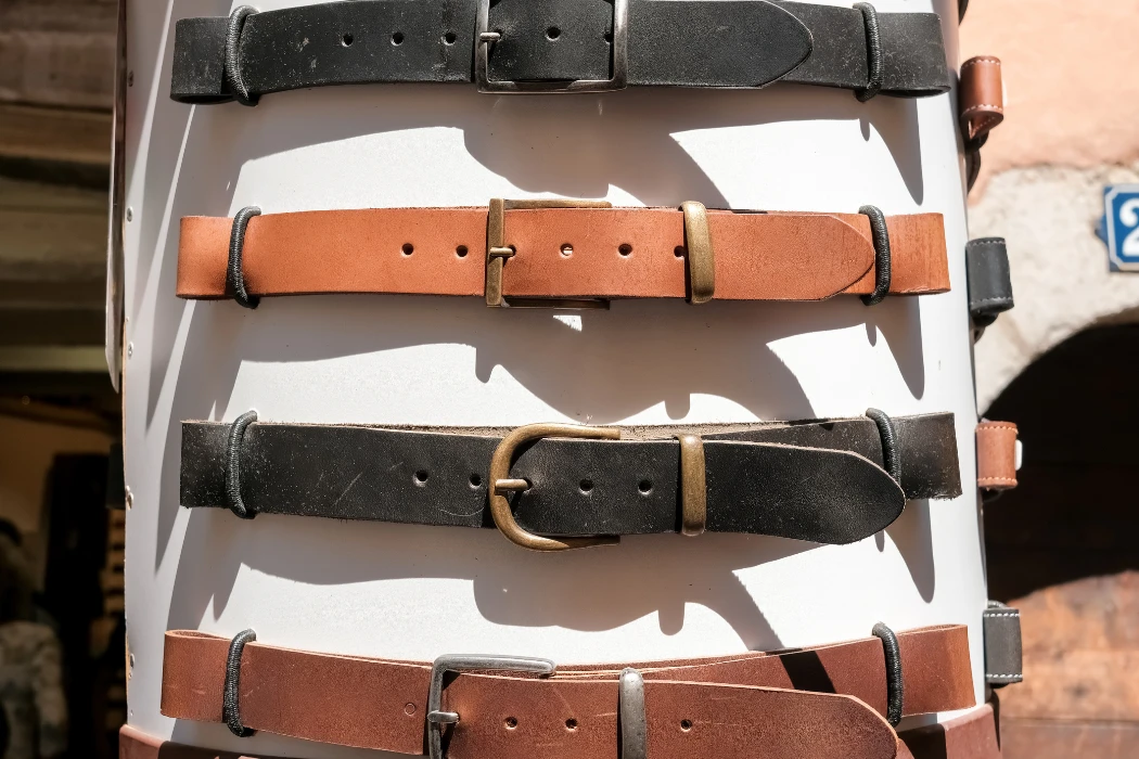 which design standards must new leather belts meet