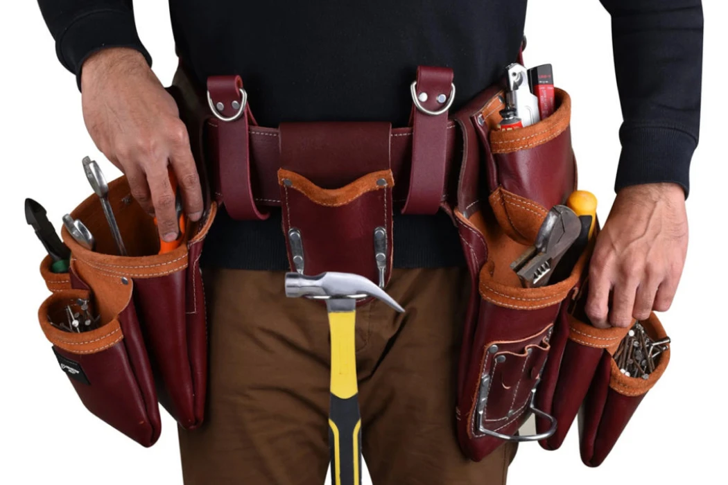 what makes a leather belt heavy duty enough for trade work
