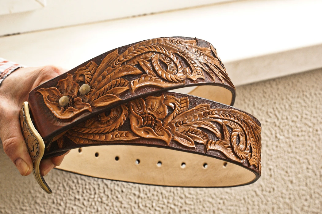 which leather type works best for floral tooling